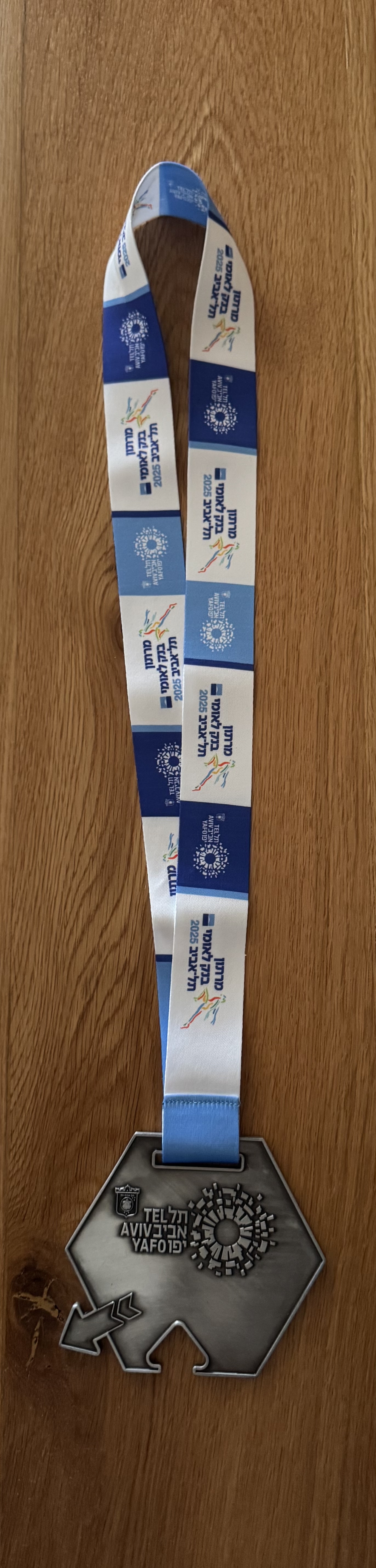 Tel Aviv Marathon medal