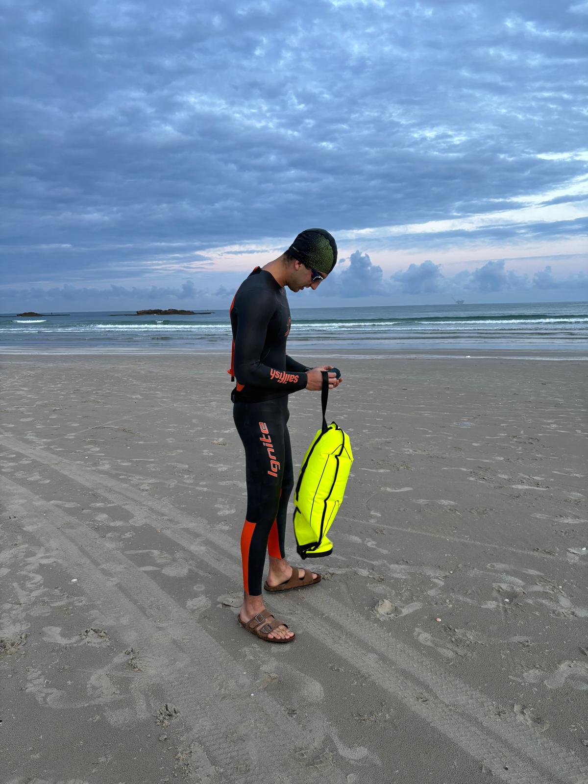 Shahaf triathlon prep